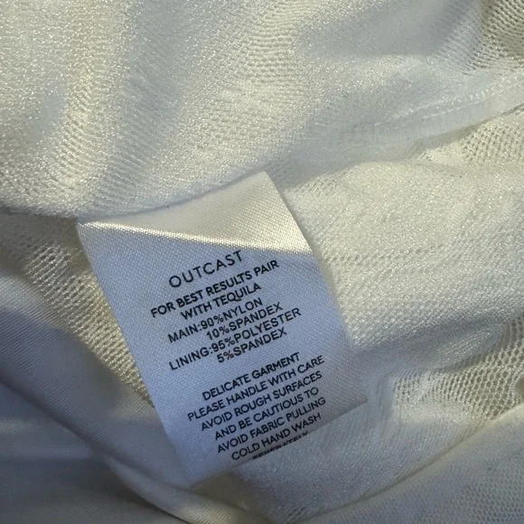 Outcast Selene White long sleeve top and skirt size XS - Picture 11 of 13